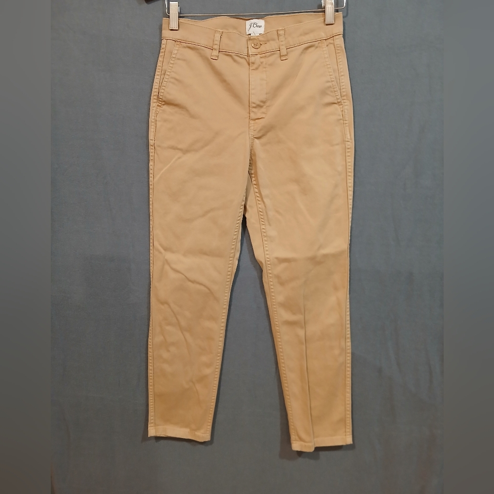 J. Crew Jeans Womens 24 Beige Vintage Straigth Pockets
